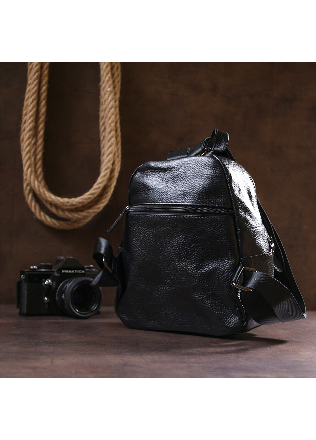 Жіночий шкіряний рюкзак 22х26х12 см Vintage (253491391)