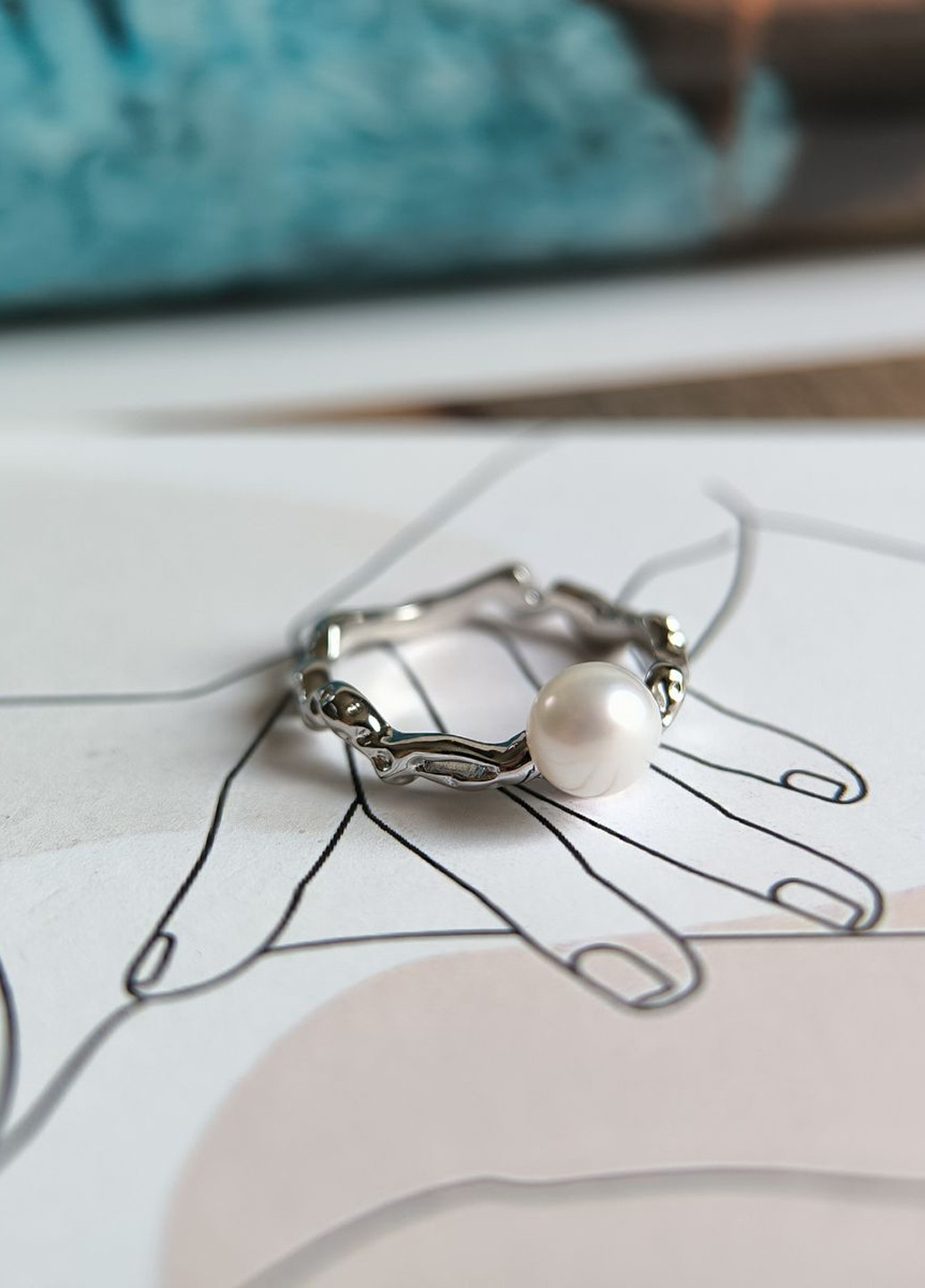 Кольцо Silver Flame (350941369)