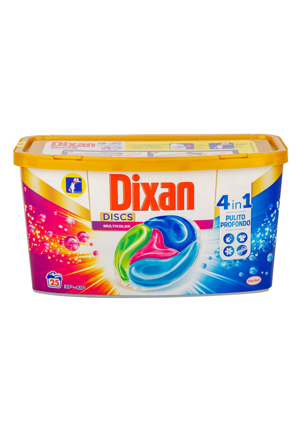 Гель-диски для стирки Сolor 25 стирок Dixan (254969052)