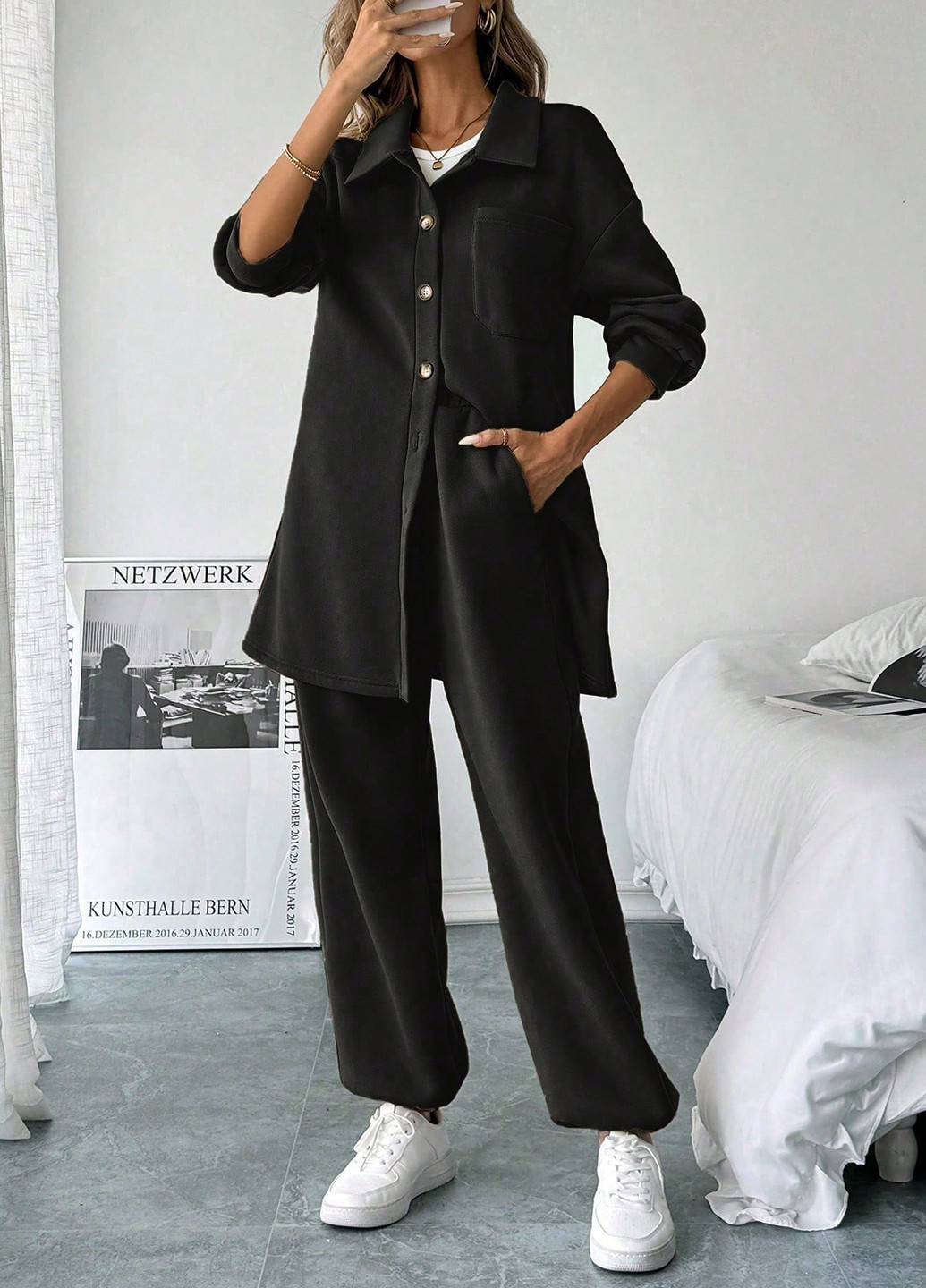 Костюм (рубашка, брюки) SHEIN (341893959)