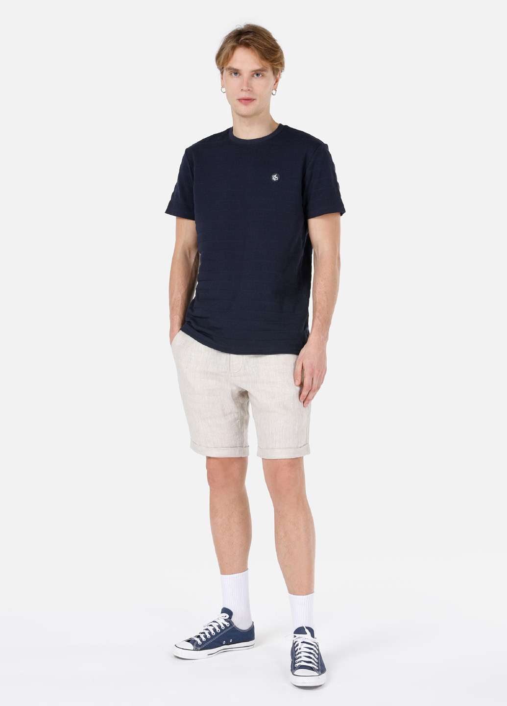 Темно-синяя футболка Colin's