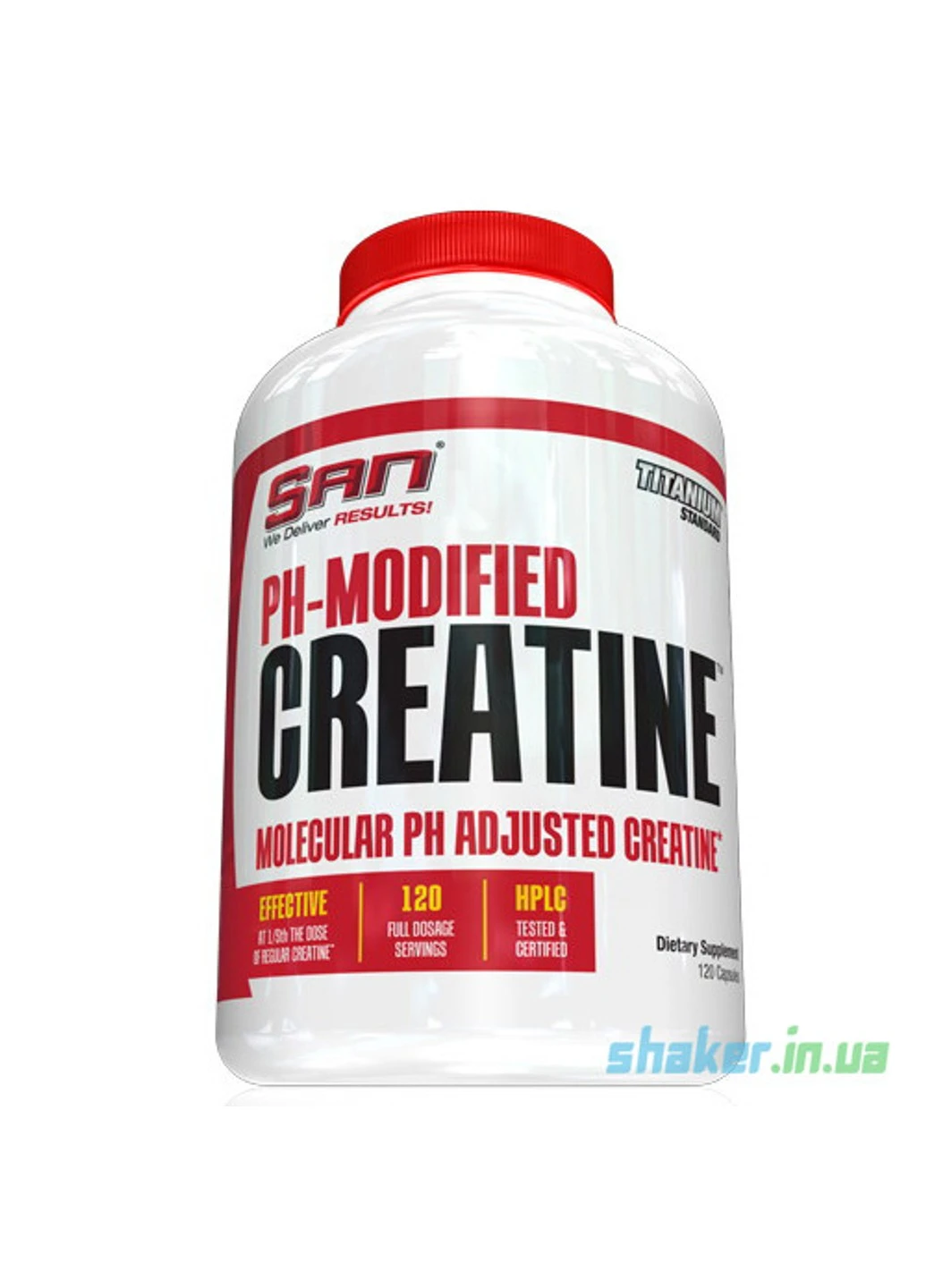 Буферизований креатин PH-Modified Creatine (120 капс) сан модіфайд San (255279543)