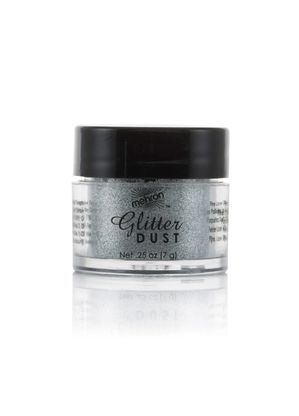 Розсипчасті блискітки Glitter Dust, Gun Metal (Сірий), 7 г Mehron (205593284)