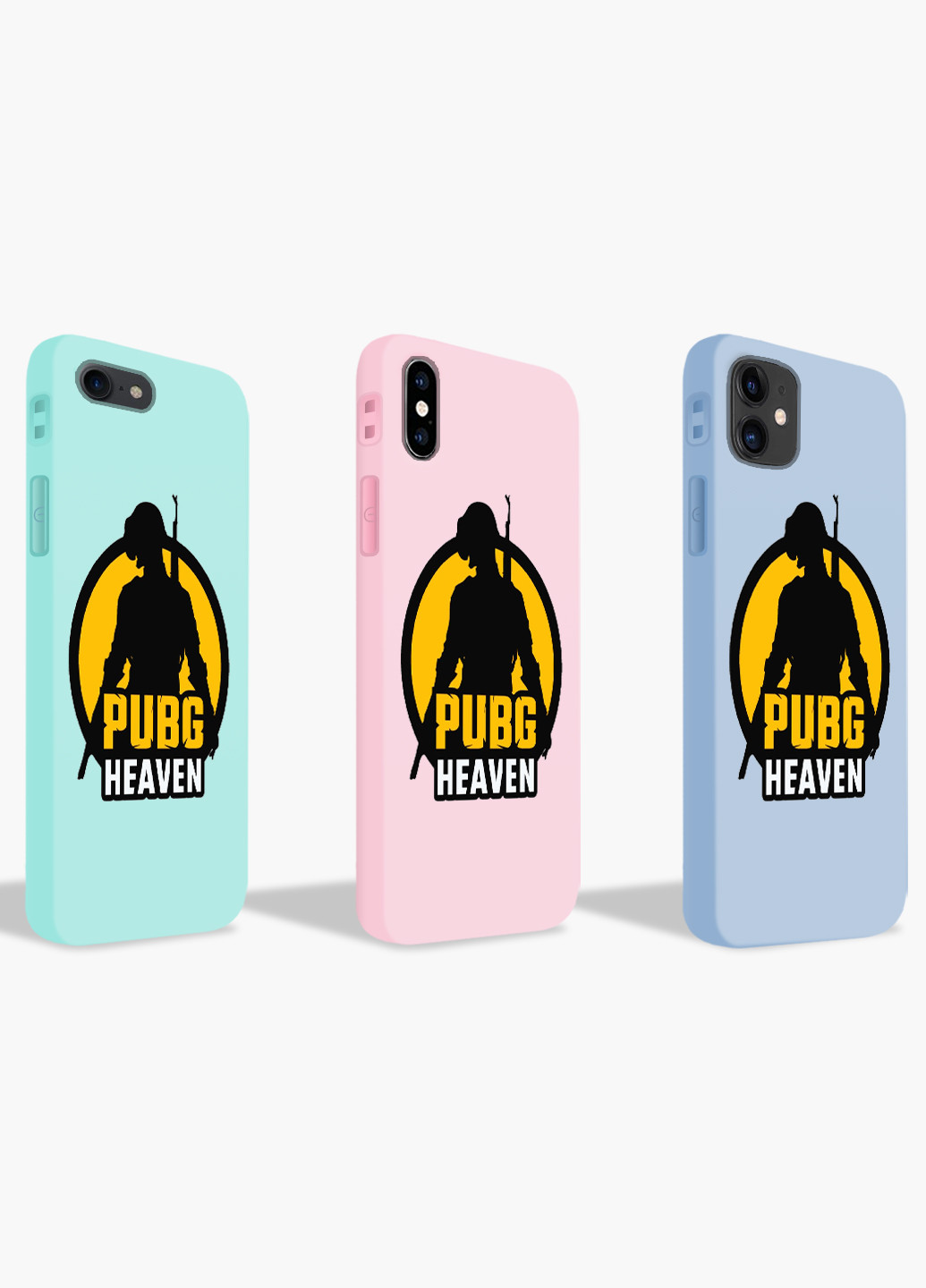 Чохол силіконовий Apple Iphone X Пубг Пабг (Pubg) (6129-1185) MobiPrint (219356669)