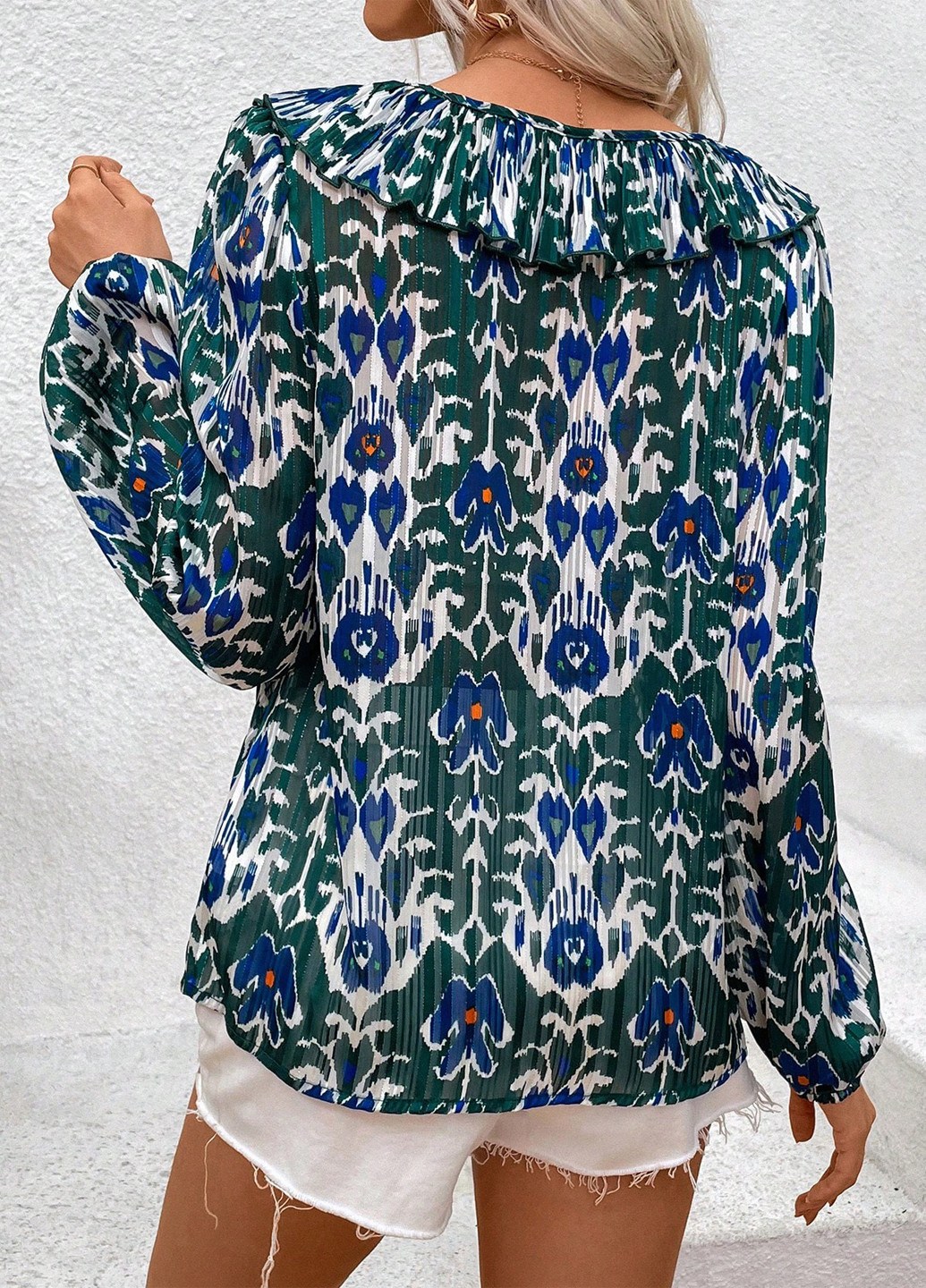 Комбінована блуза SHEIN