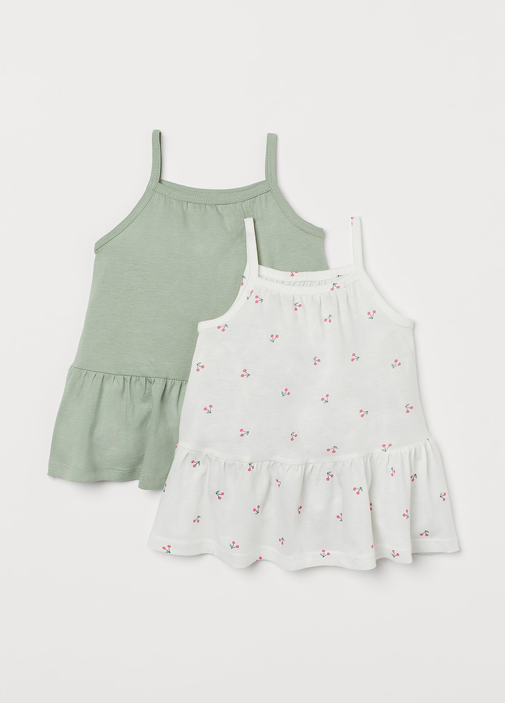 Комбинированное платье (2 шт.) H&M (296677670)