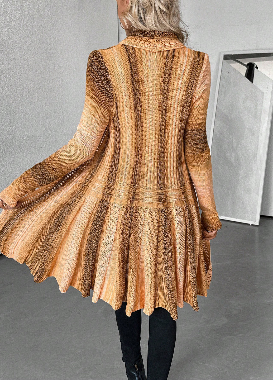 Разноцветный демисезонный кардиган SHEIN