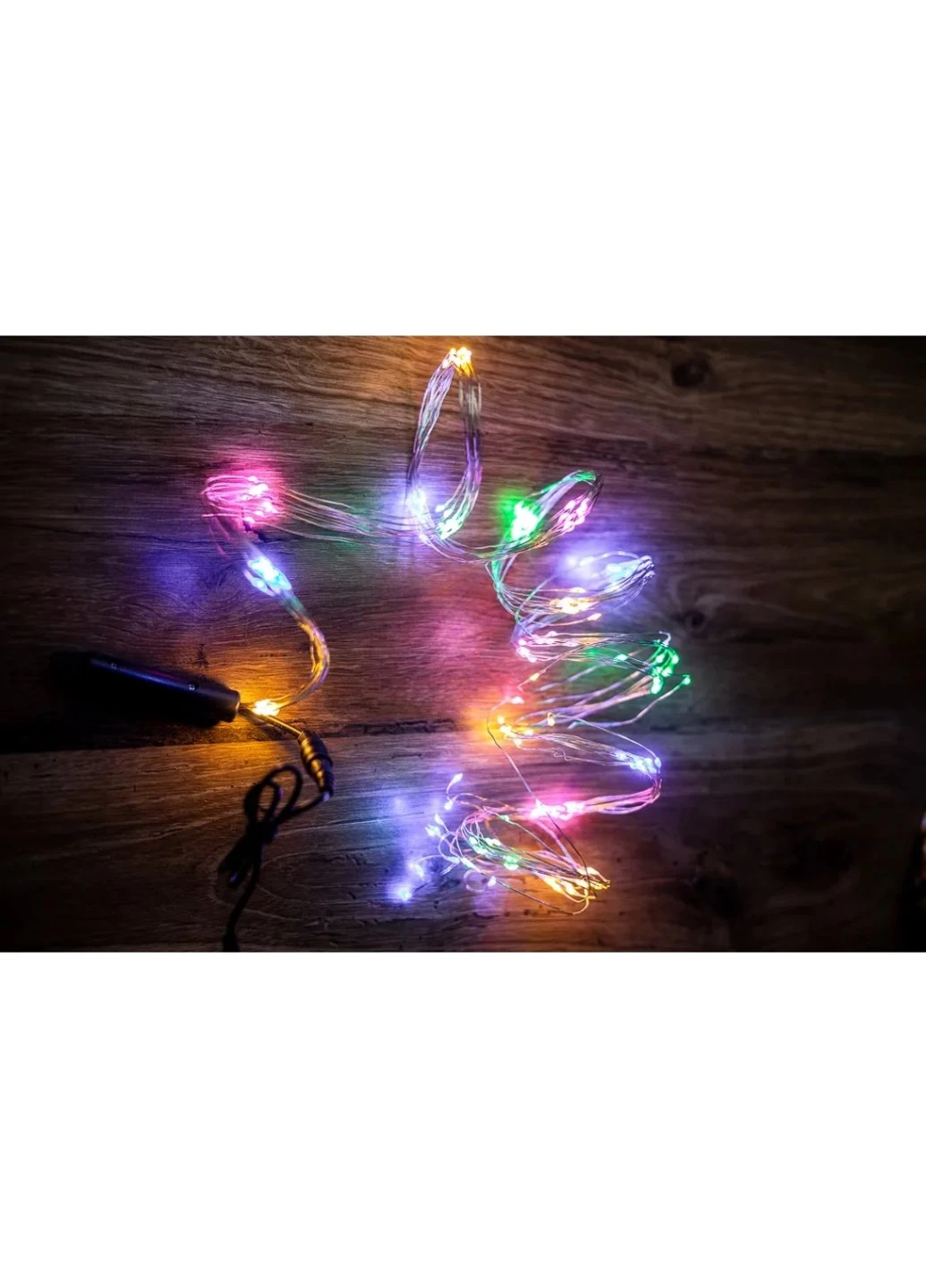 Гірлянда з адаптером 180LED, 1.8м, 10.8W Водоспад Color (102979) BPNY (254593137)