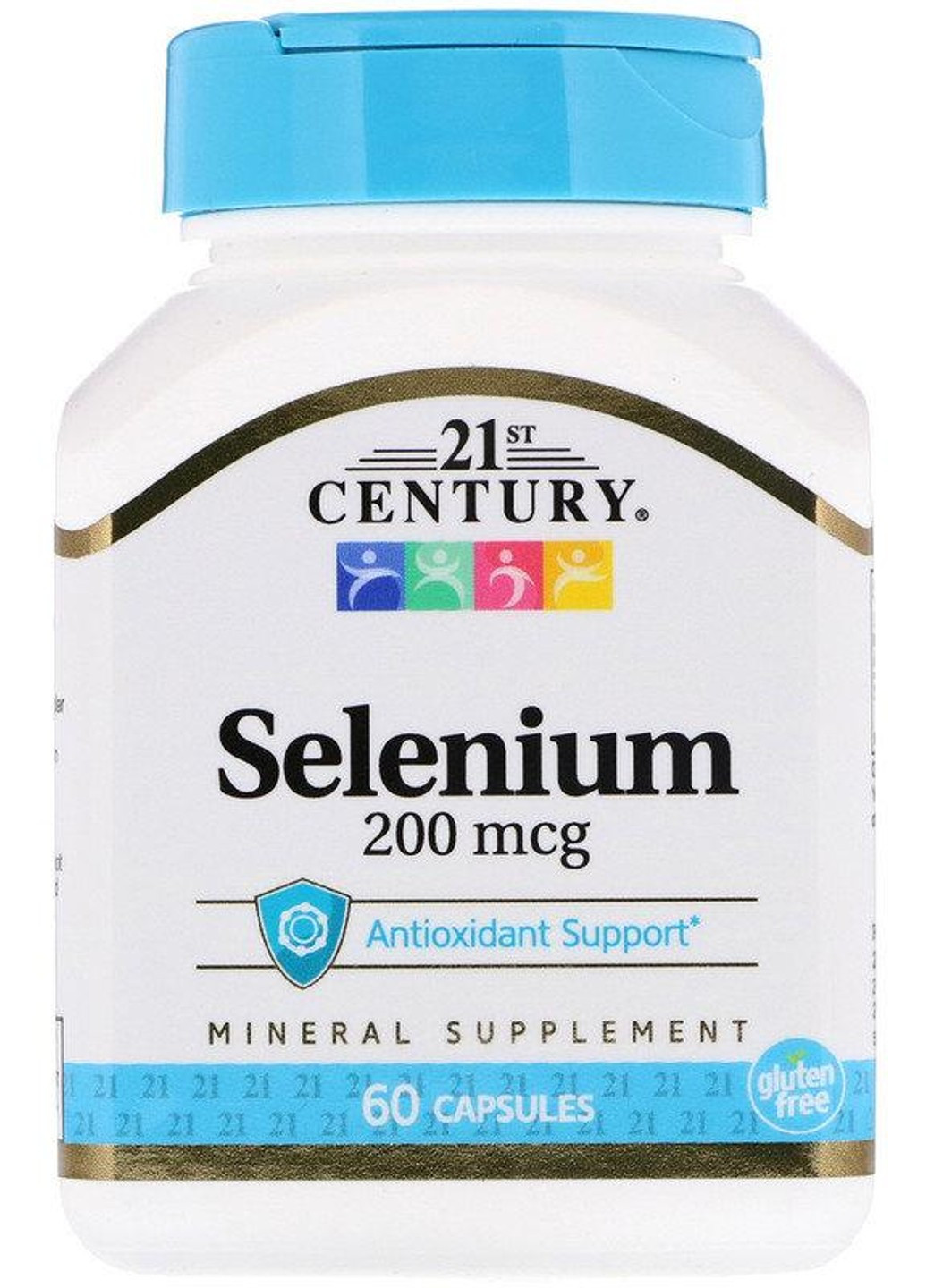 Селен Selenium 200 mcg (60 капс) 21 век центури селениум 21st Century (255409150)