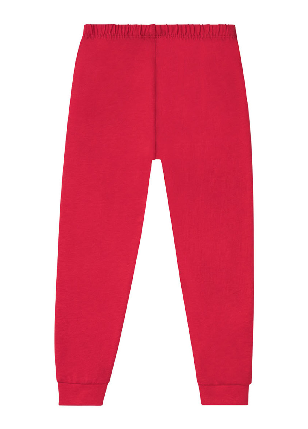 Сіро-червона всесезон піжама (лонгслів, штани) Lupilu