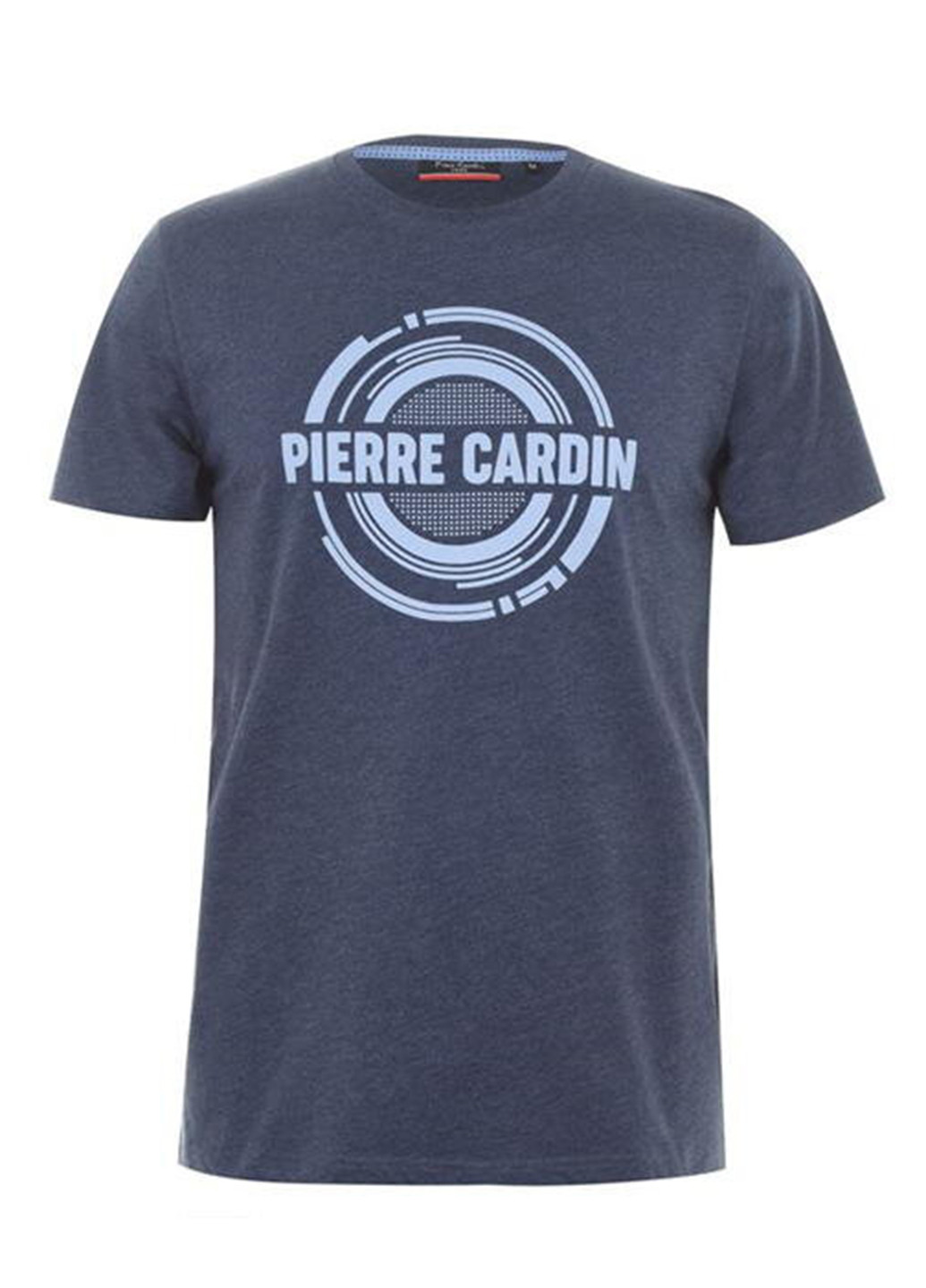 Сіро-синя футболка Pierre Cardin