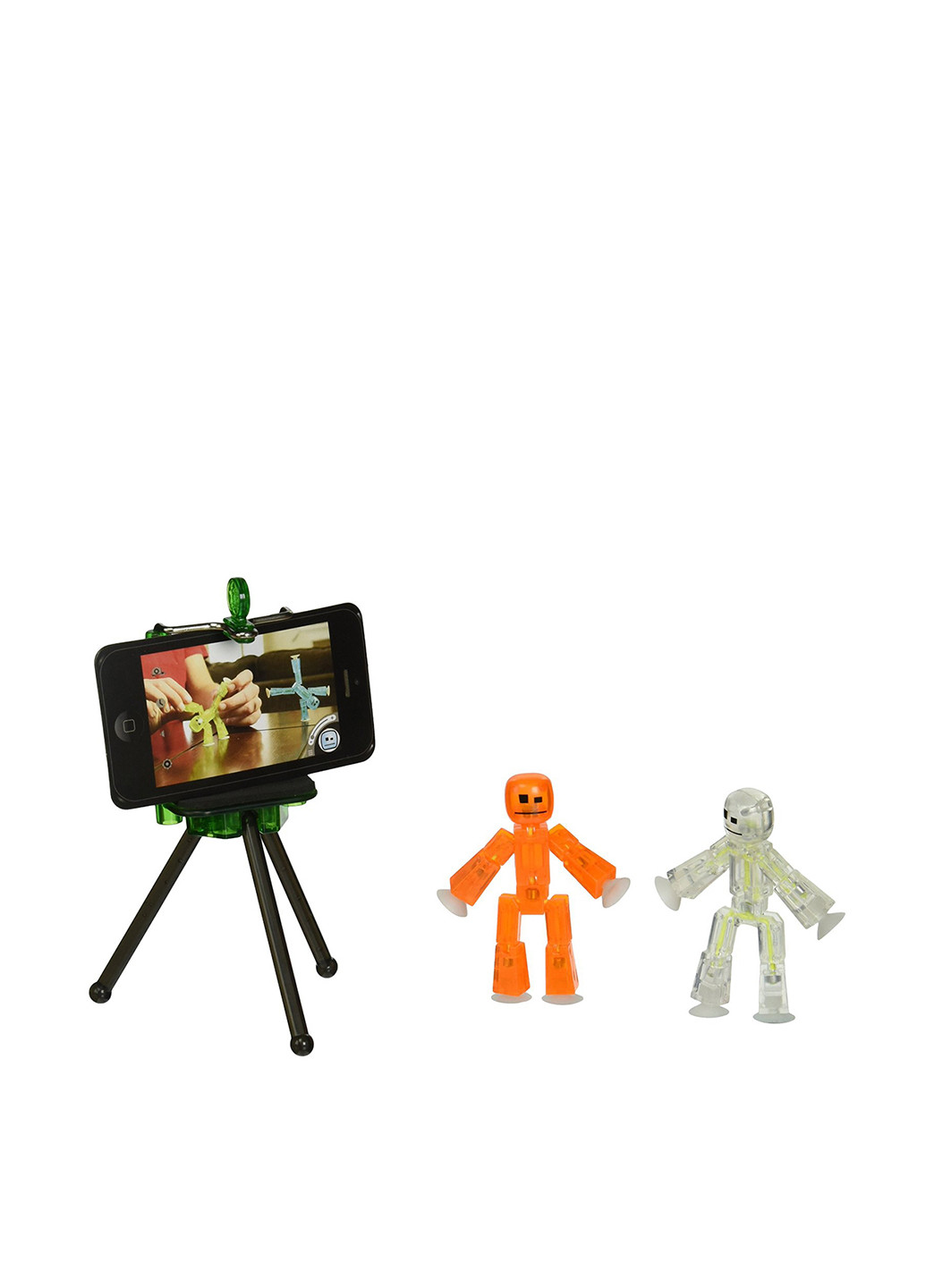 Игровой набор для анимационного творчества STIKBOT S1 – СТУДИЯ (2 экскл. фигурки, штатив) Stikbot & Klikbot (140924472)