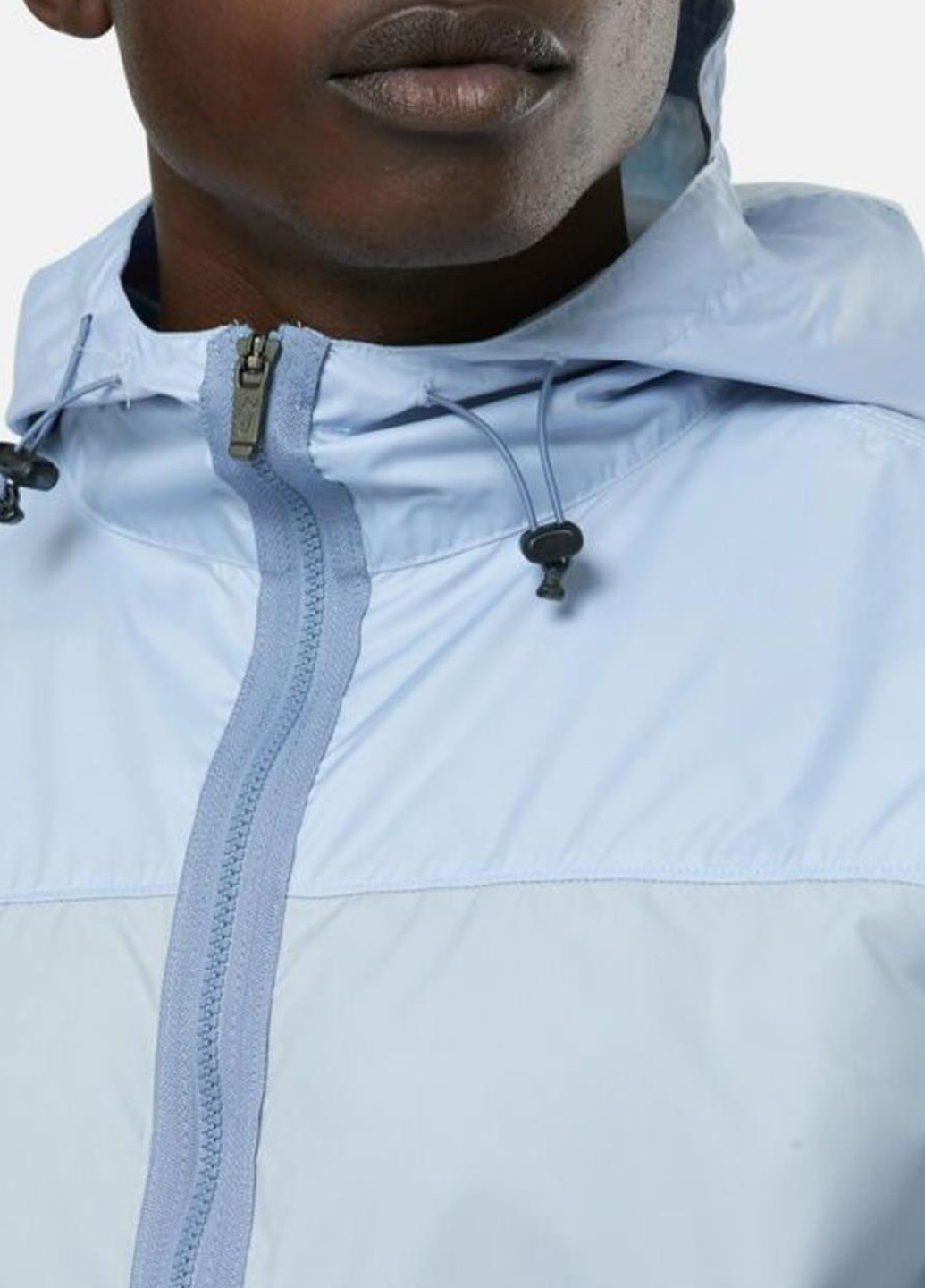 Блакитна демісезонна вітровка Nike NSW SPU WVN JKT