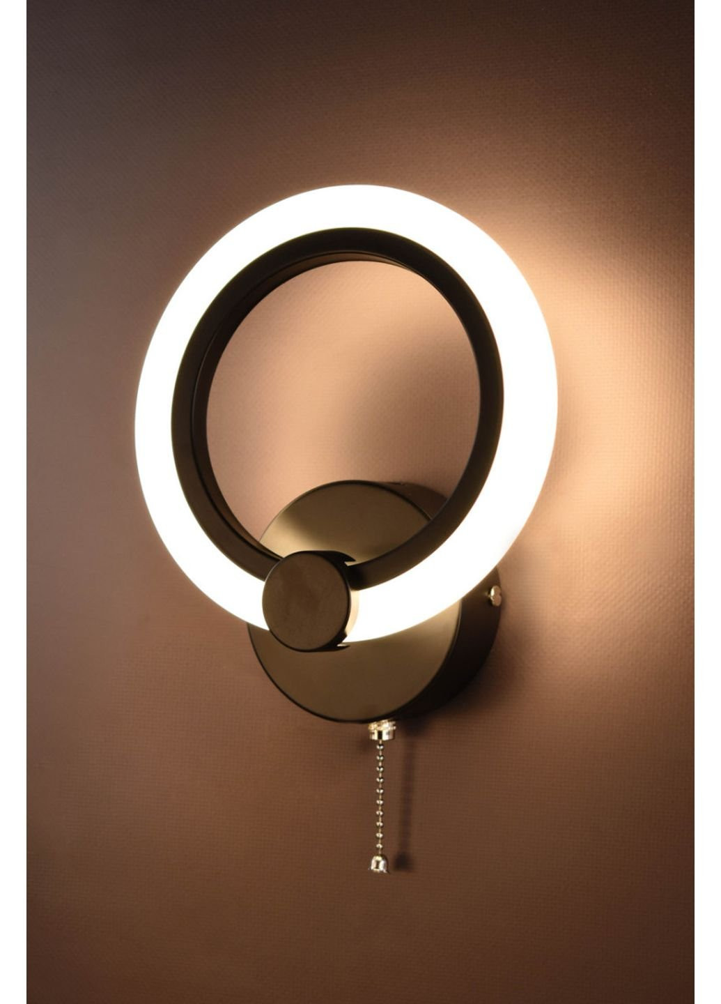 Бра настенное LED 2374/1S-bk Черный 27х18х8 см. Sunnysky (253545270)