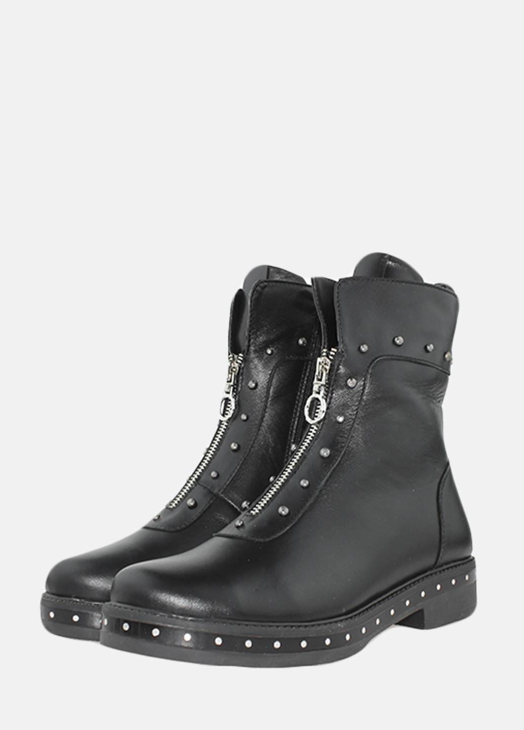 Зимние ботинки re0111 черный Emilio