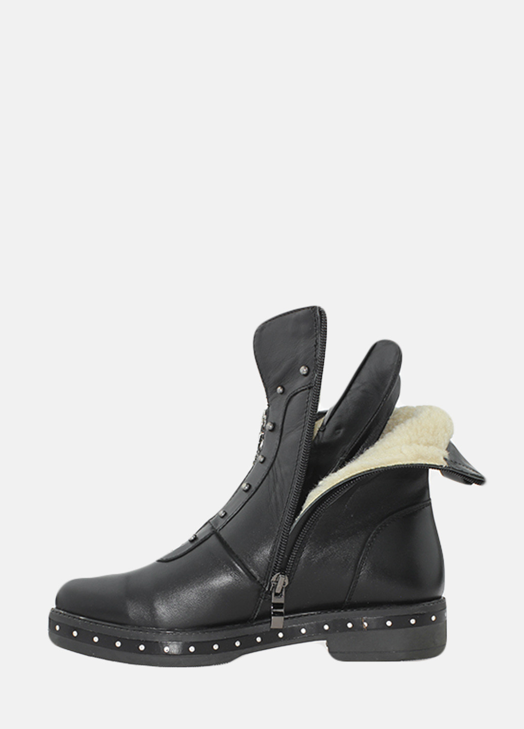 Зимние ботинки re0111 черный Emilio