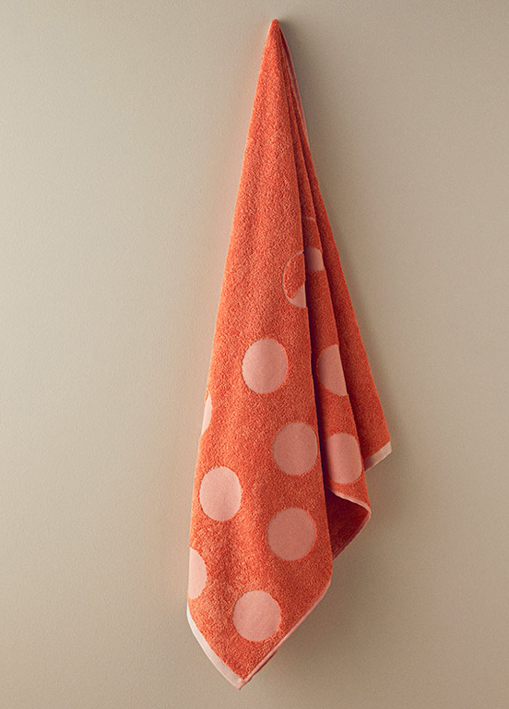 English Home полотенце, 70х140 см рисунок оранжевый производство - Турция