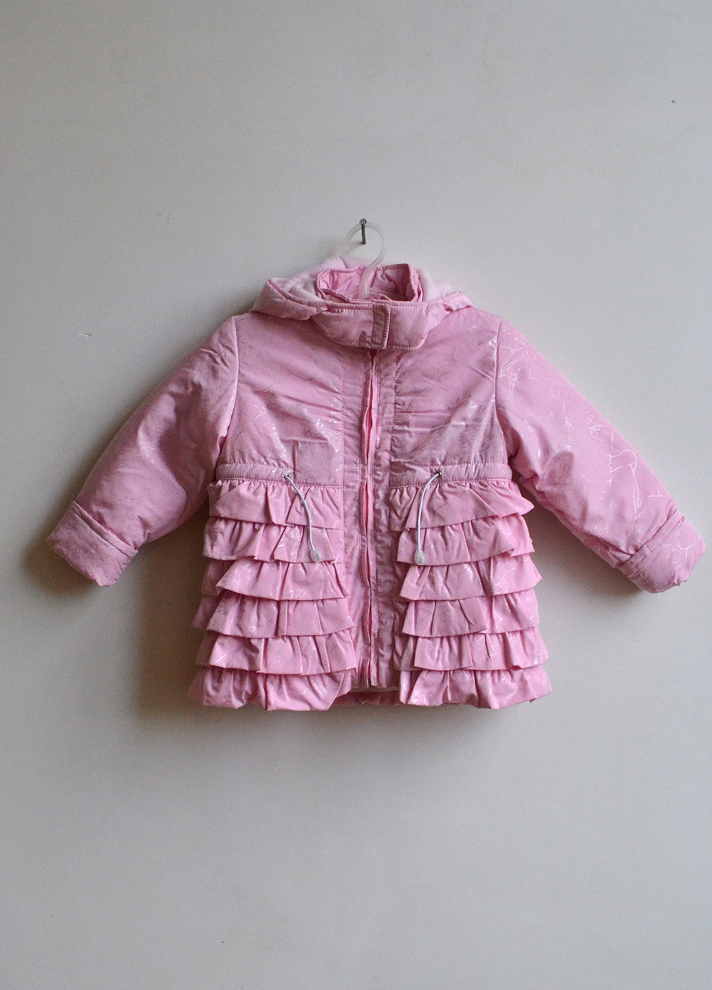 Рожева демісезонна куртка Piccolo L