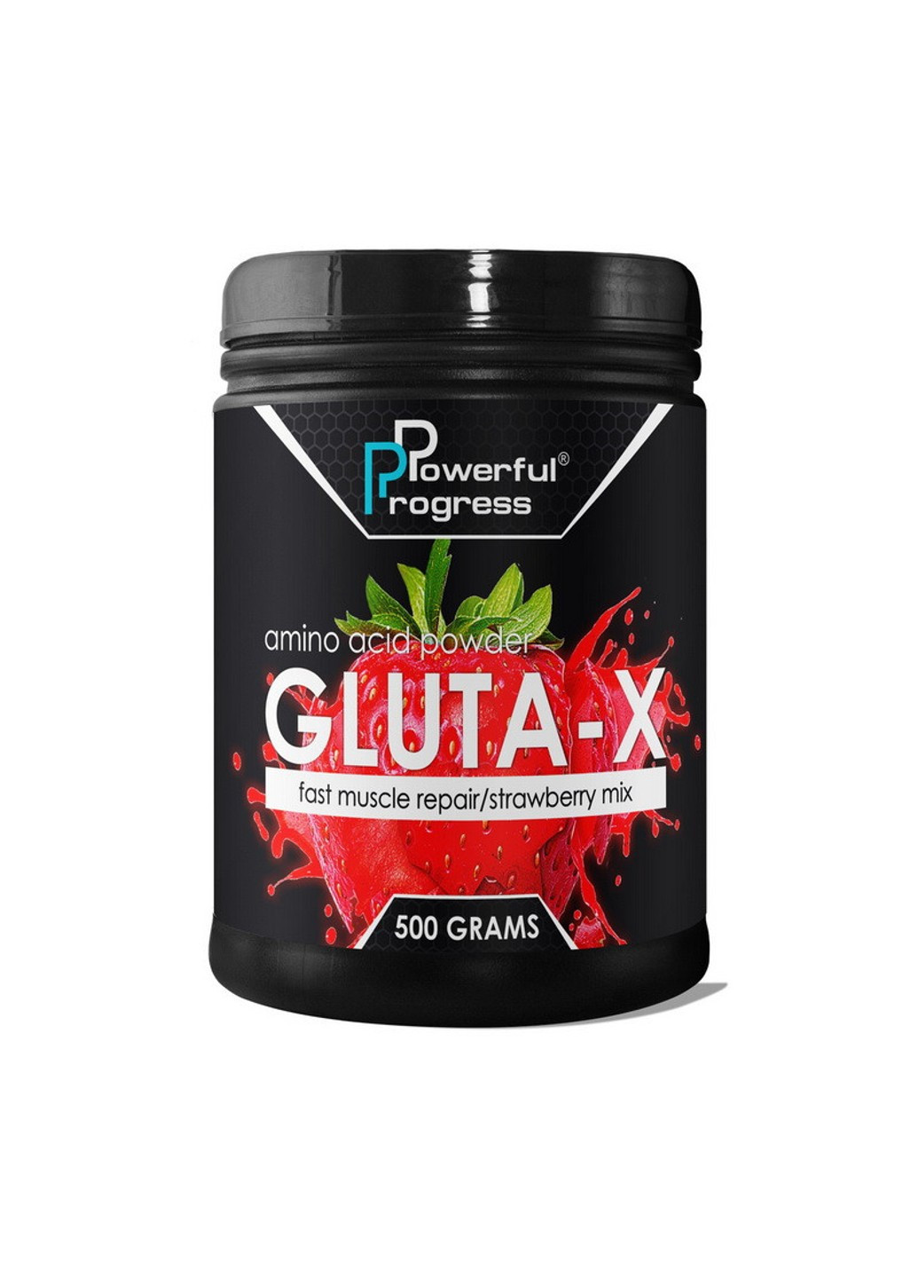 Глютамін Gluta-X (500 г) поверфул прогрес pineapple Powerful Progress (255362945)