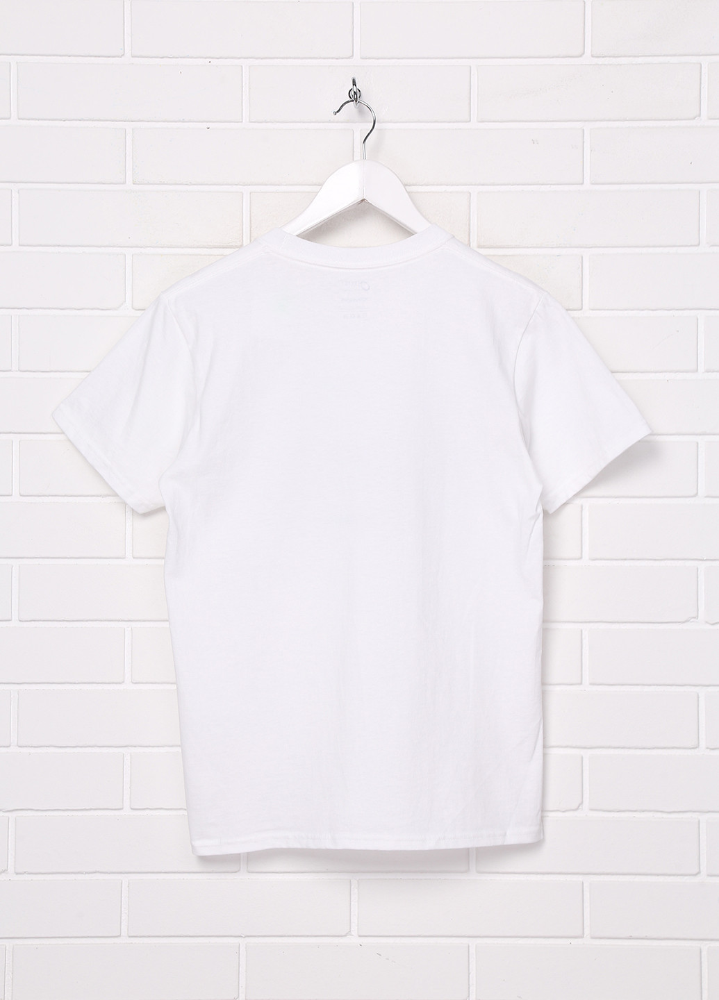 Белая летняя футболка PORT