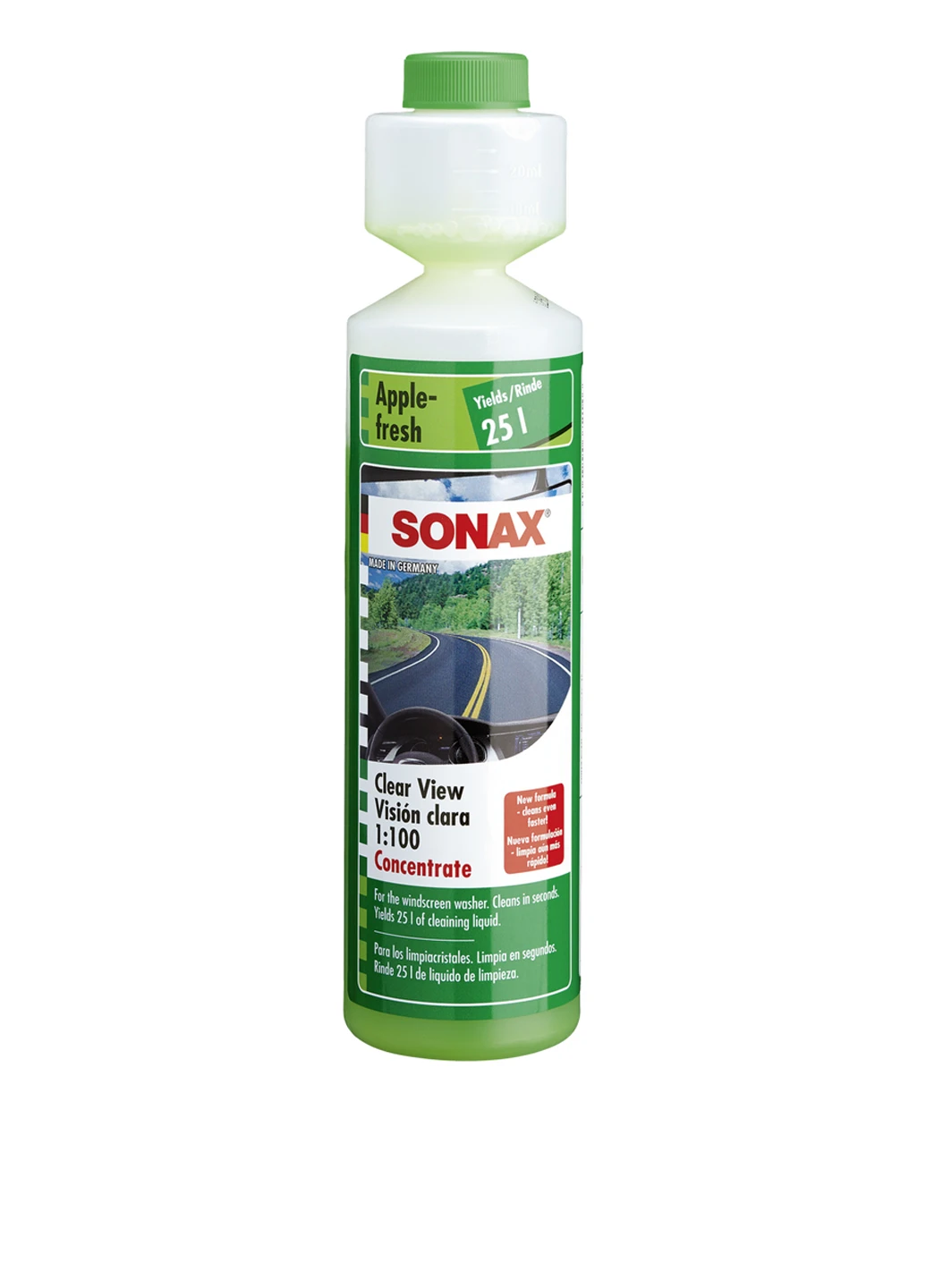 Стеклоомыватель Яблоко 1:100, 250 мл Sonax (119162932)