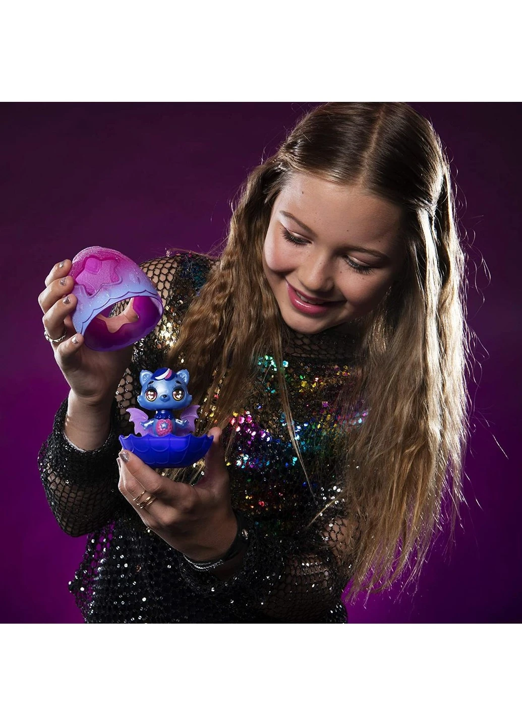 Ігрова фігурка Hatchimals Glow Up Magic Dusk Світяться крила в темряві (6055035) Spin Master (255254395)