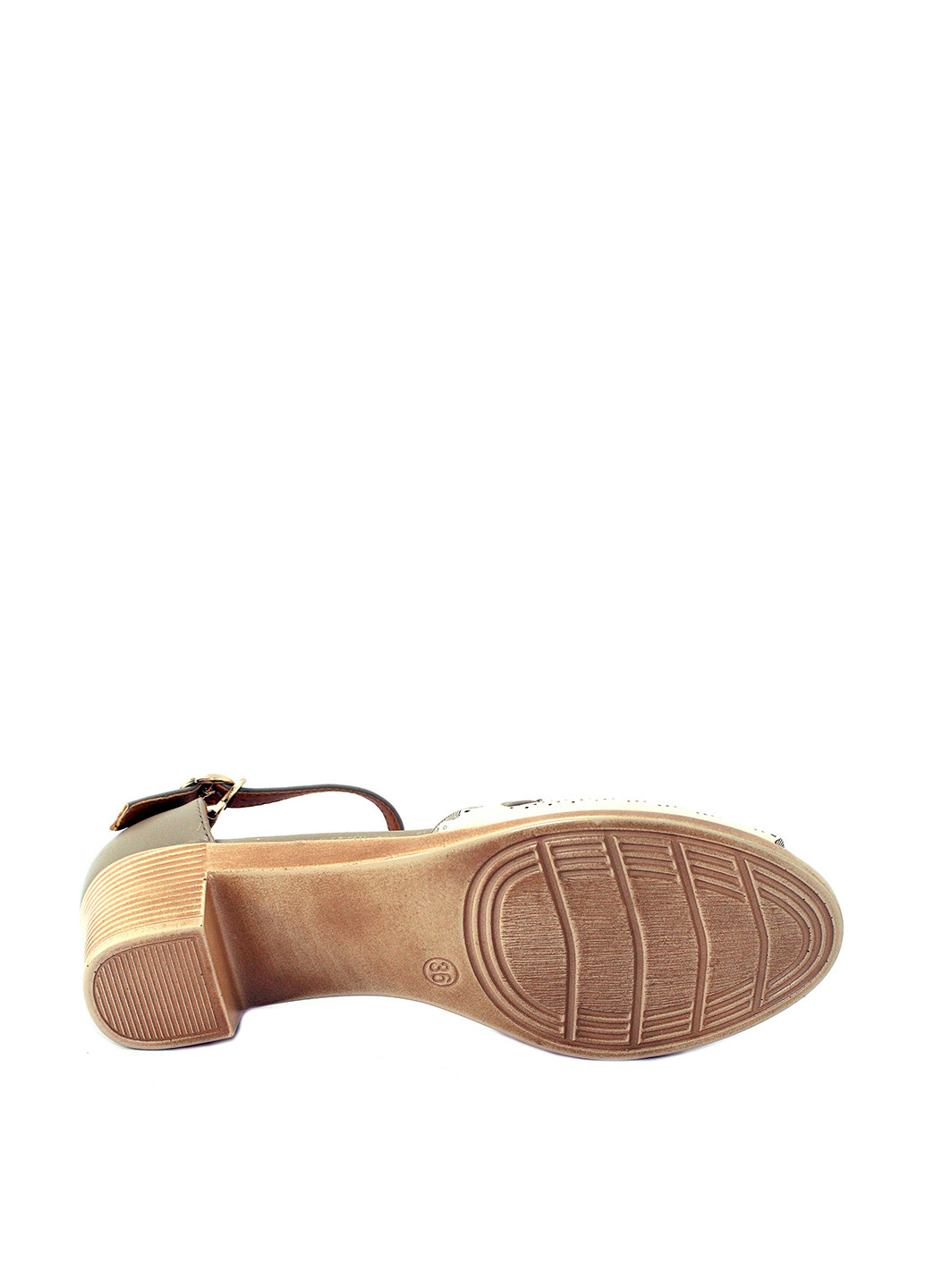 Хаки босоножки No Brand с ремешком