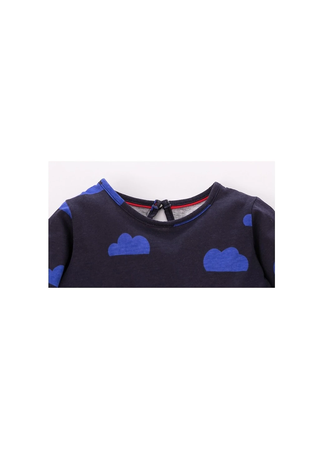 Синее платье для девочки единороги на радуге Little Maven (232374164)
