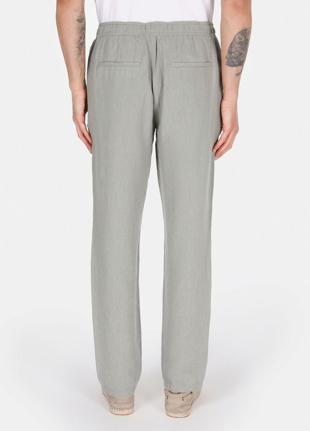 Светло-серые кэжуал летние чиносы брюки Colin's