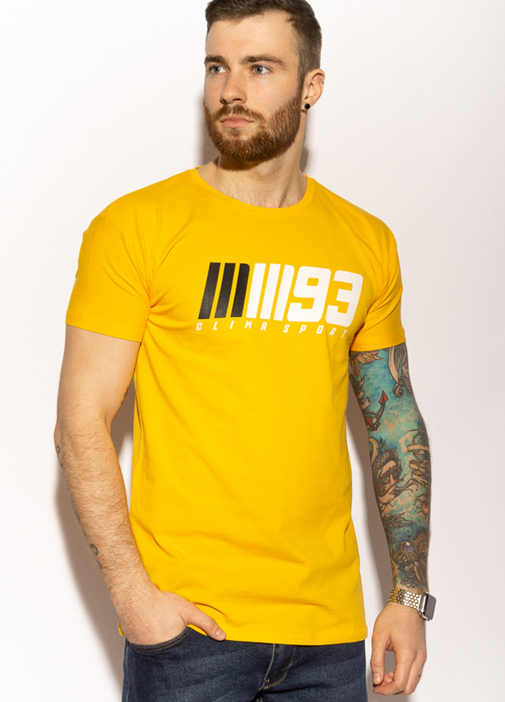 Жовта футболка Time of Style