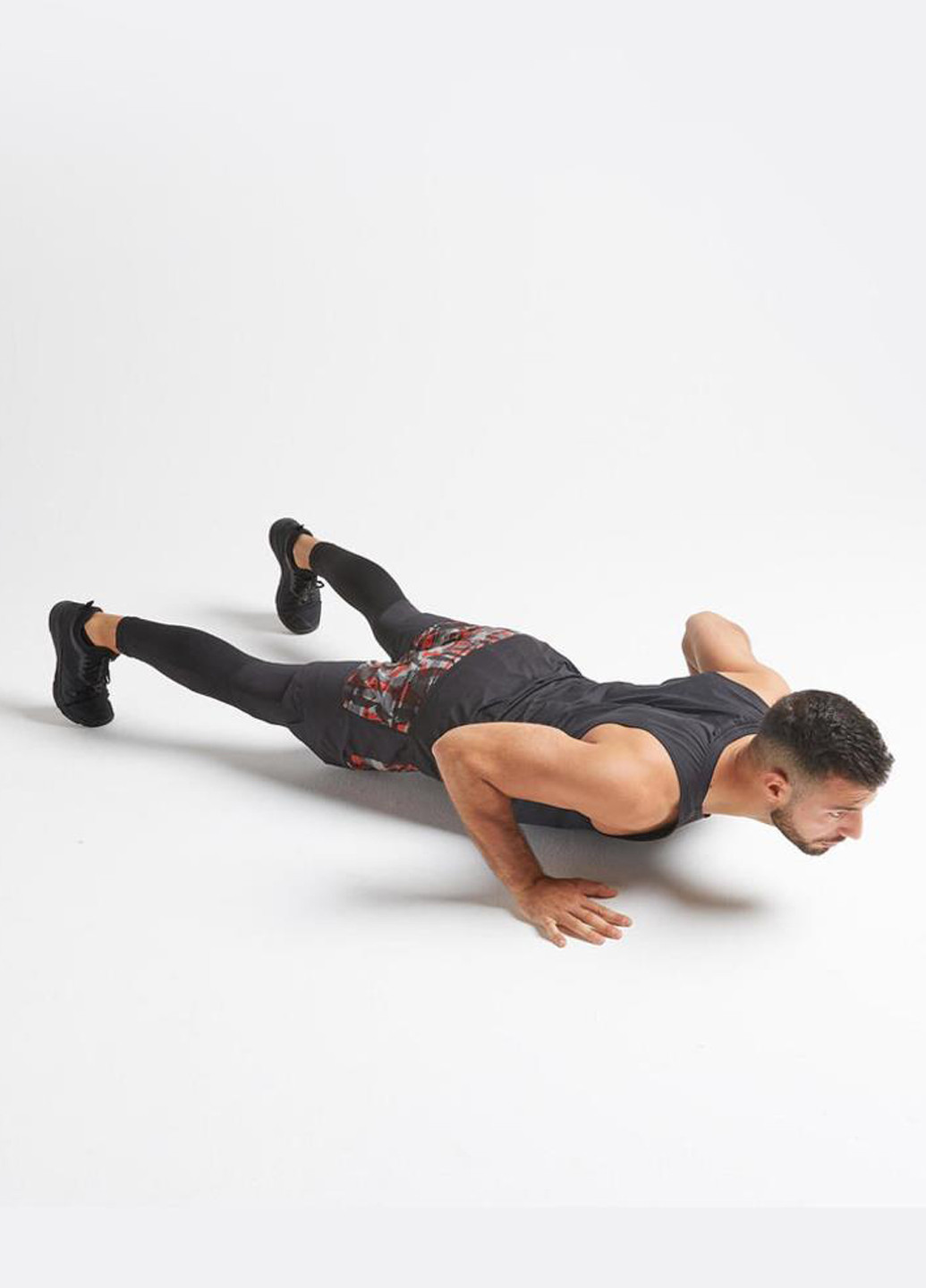 Черные демисезонные леггинсы 500 fleg 8547455 Domyos