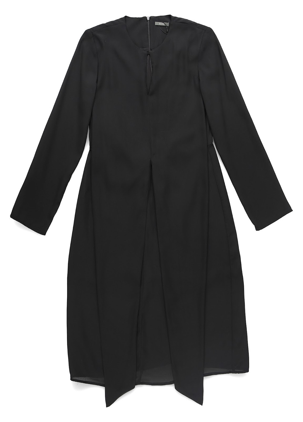 Чорна кежуал сукня футляр Kiomi однотонна