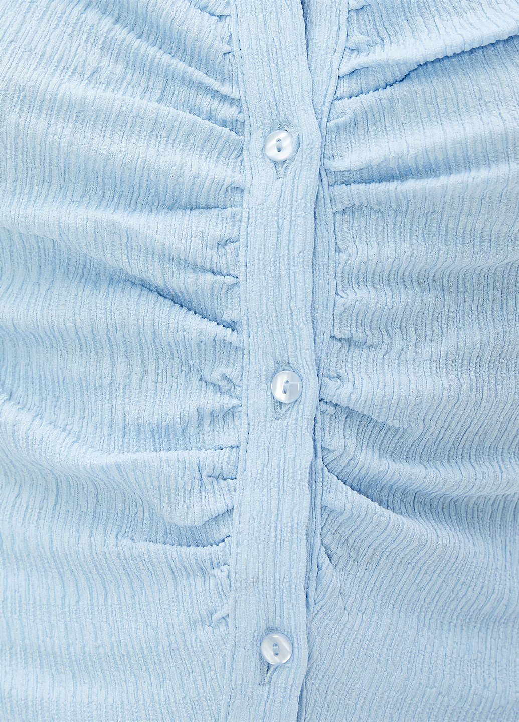 Голубая летняя рубашка KOTON