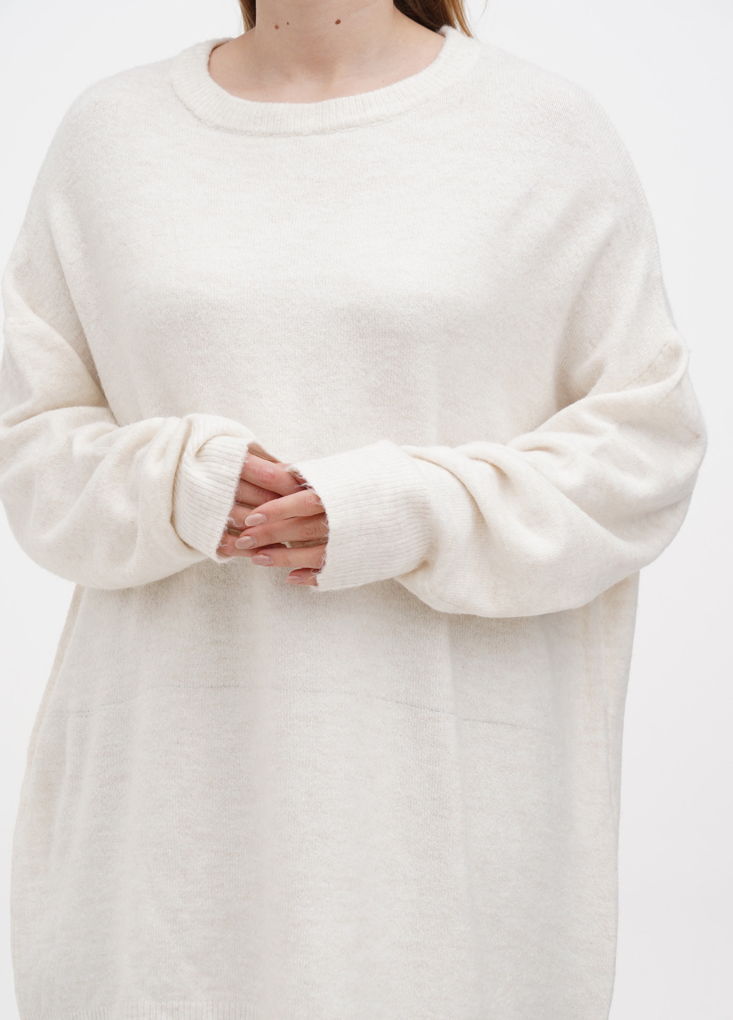 Білий демісезонний светр Terranova