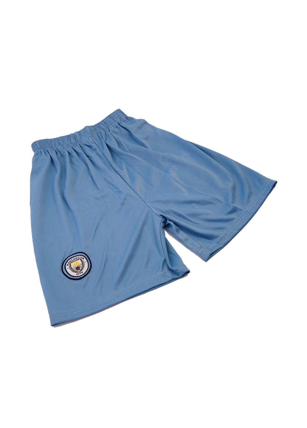 Блакитний літній футбольна форма (футболка, шорти) з шортами No Brand