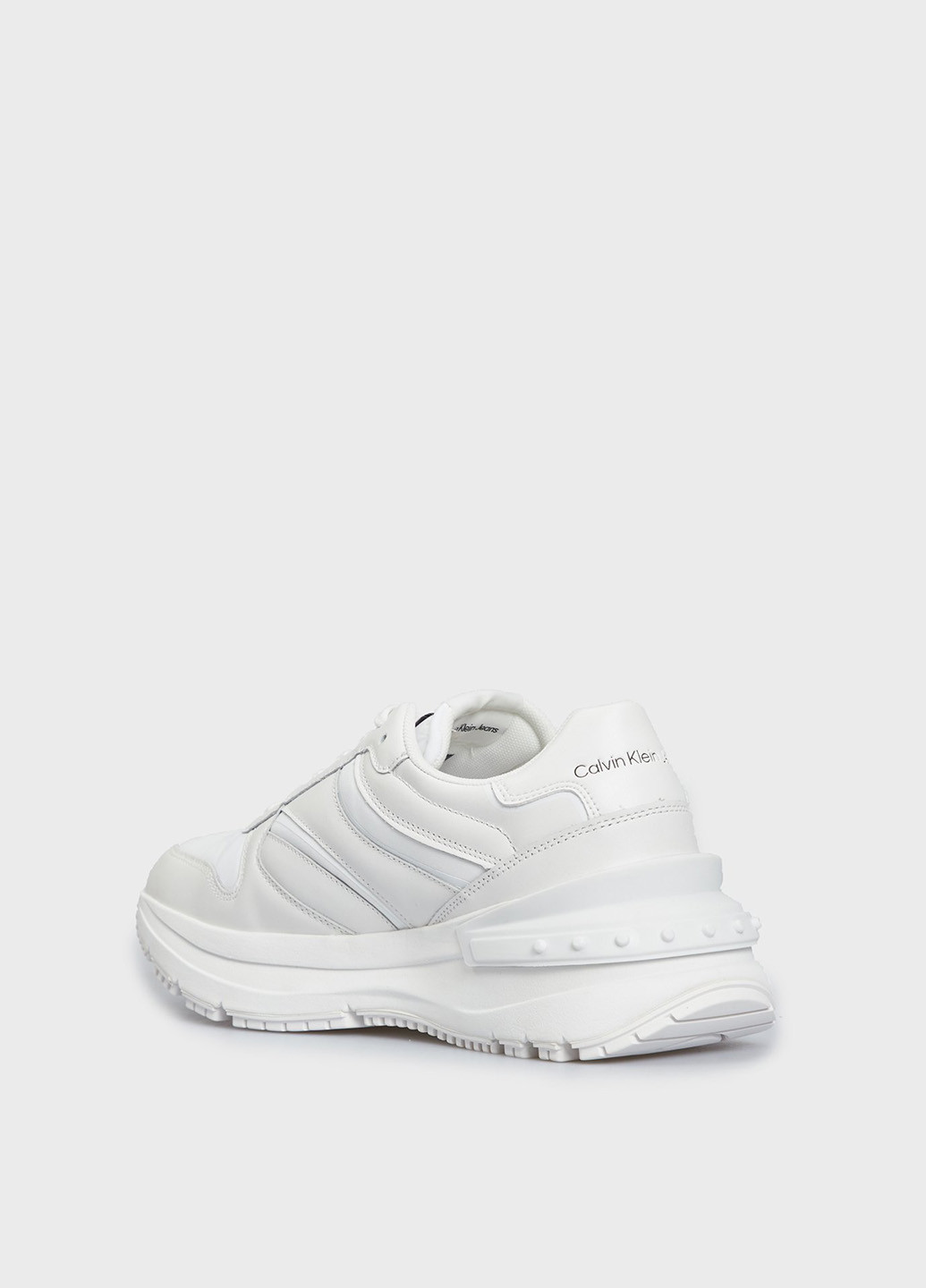 Белые всесезонные кроссовки Calvin Klein Jeans