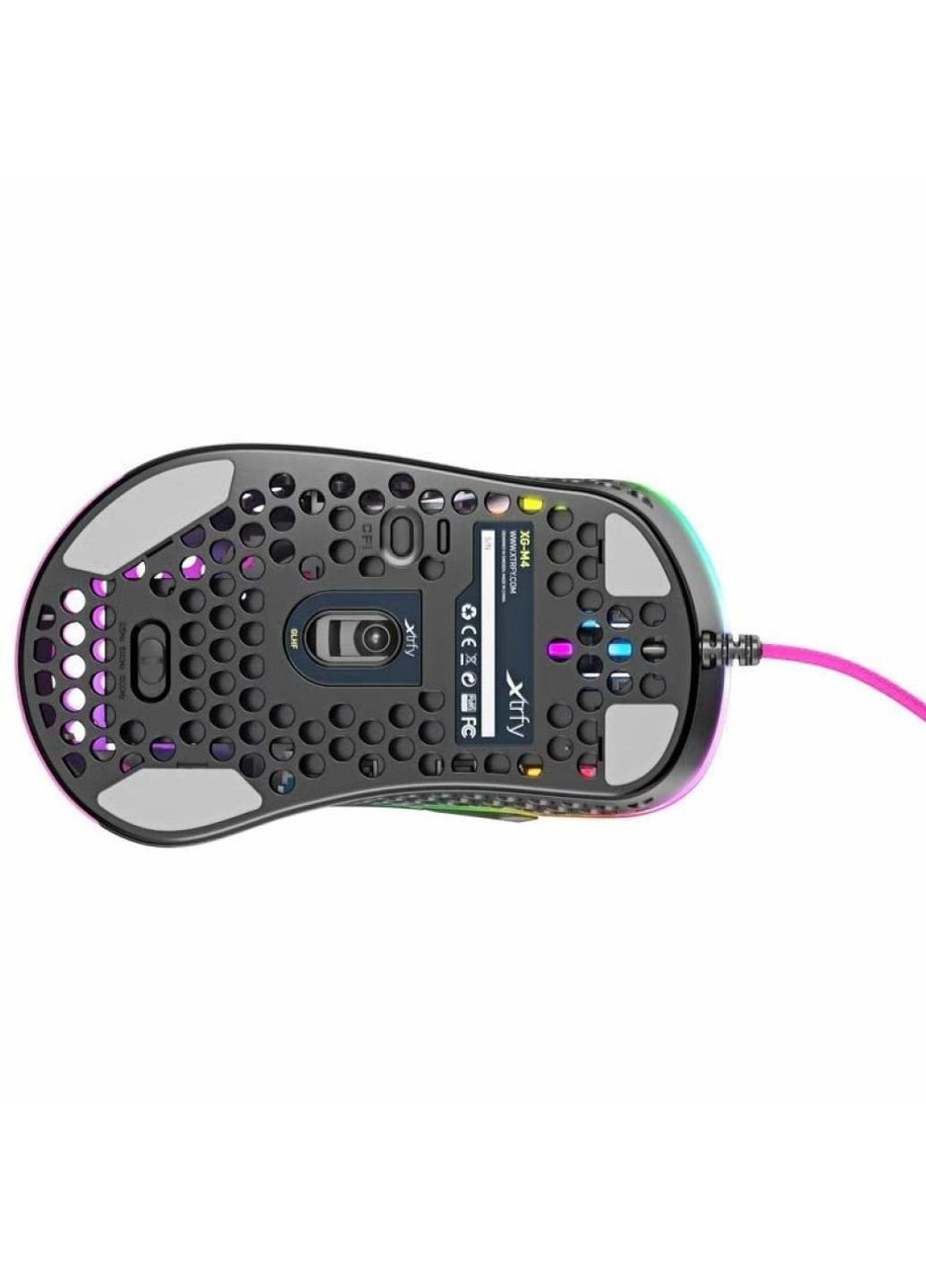 Мишка Xtrfy M4 RGB Pink (XG-M4-RGB-PINK) Vinga (253546654)