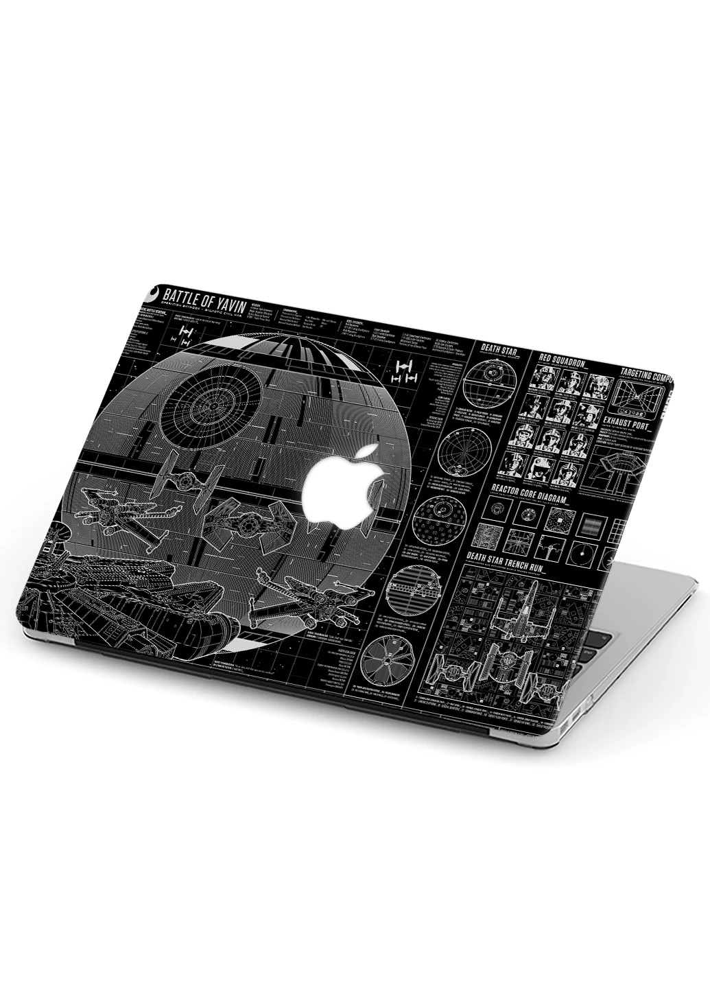 Чехол пластиковый для Apple MacBook Pro 13 A1706 / A1708 / A1989 / A2159 / A1988 Звёздные войны (Star Wars) (9648-2390) MobiPrint (218857780)