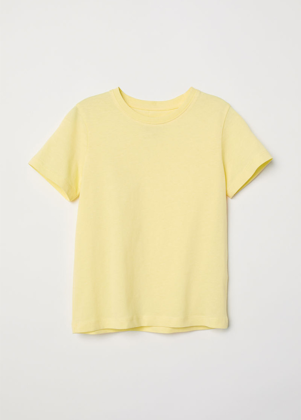 Жовта літня футболка з коротким рукавом H&M