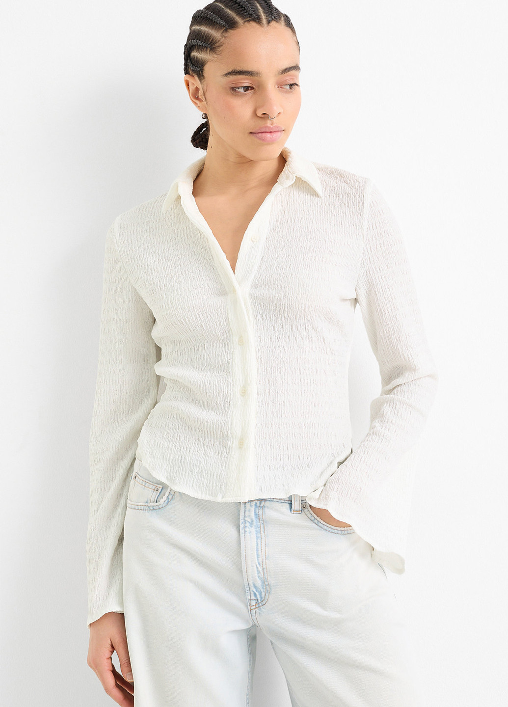 Біла блуза C&A