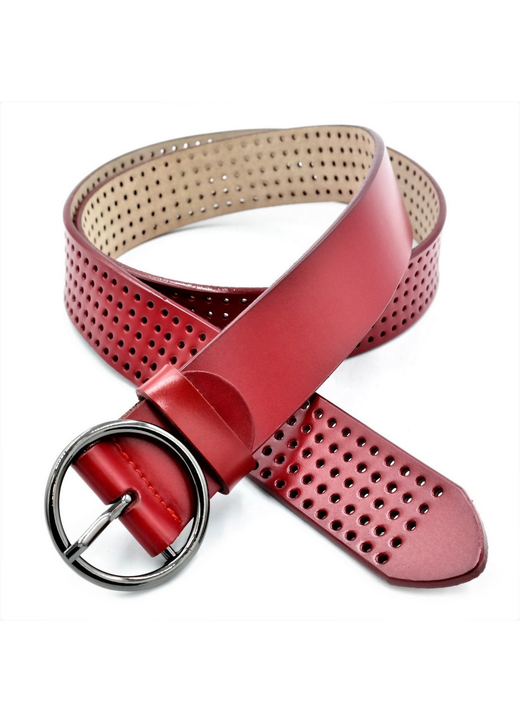 Шкіряний ремінь 110-115 см Le-Mon (253063592)