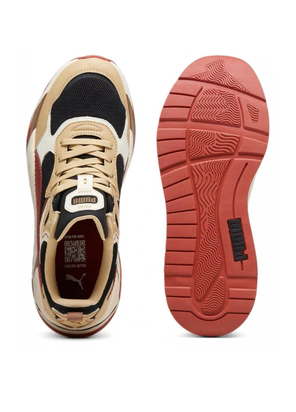 Цветные демисезонные кроссовки Puma Trinity