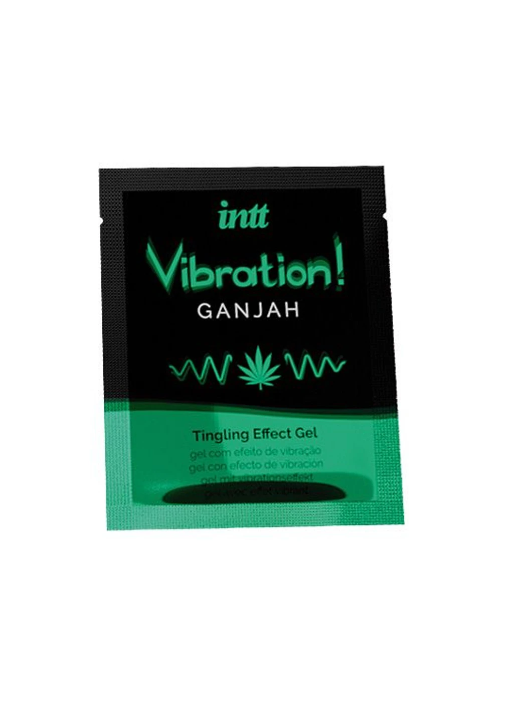Пробник жидкого вибратора Vibration Ganjah (5 мл) Intt (251849877)