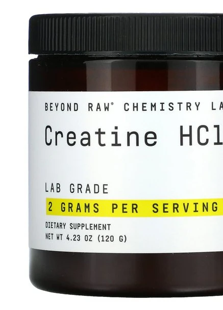 Креатин гидрохлорид, Chemistry Labs, Creatine HCI,, Beyond Raw, 60 serv 120 g (Pure) GNC (254371730)