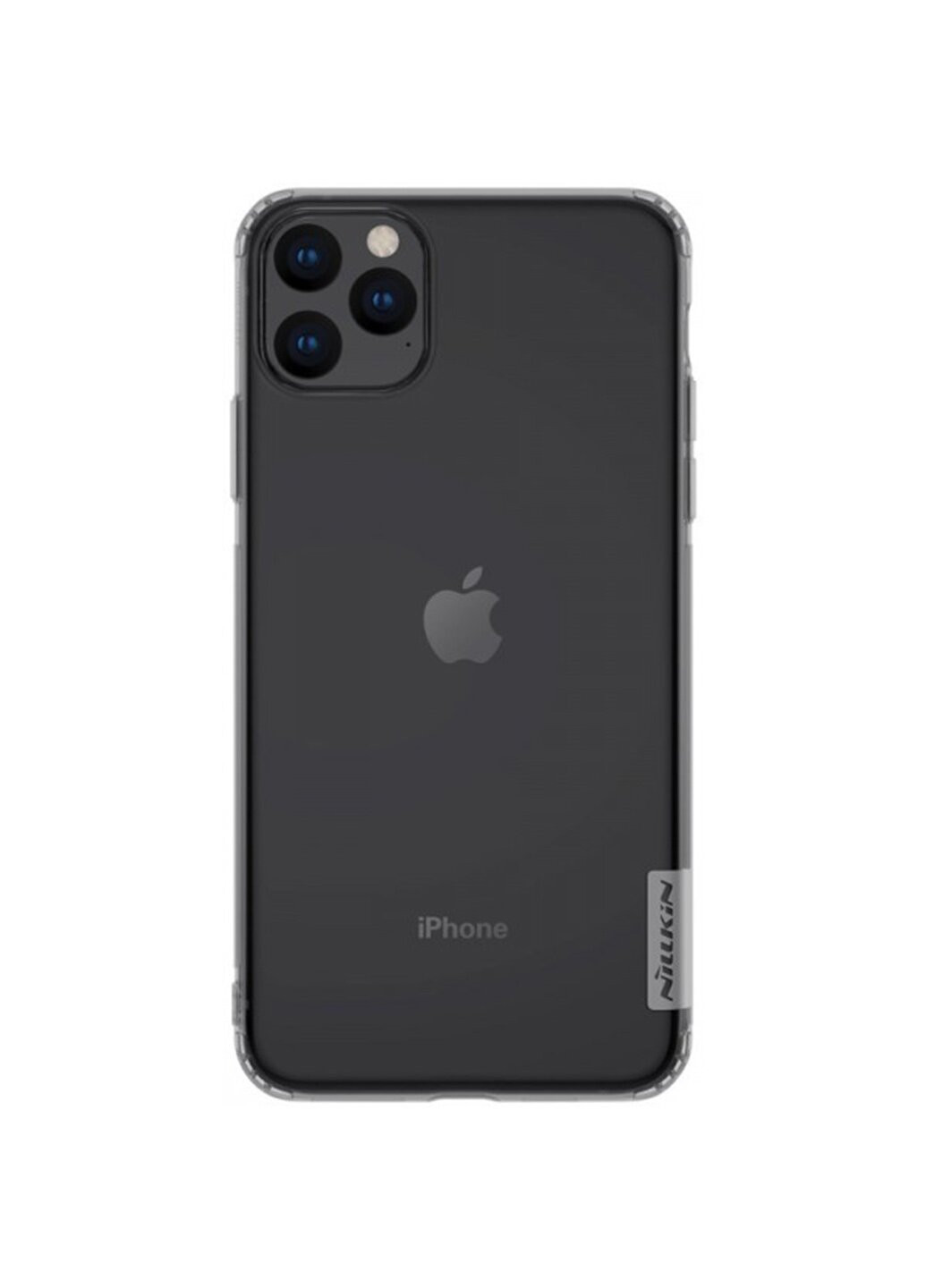 Чехол прозрачный силиконовый Nature TPU Case iPhone 11 Pro Clear gray Nillkin (220821244)