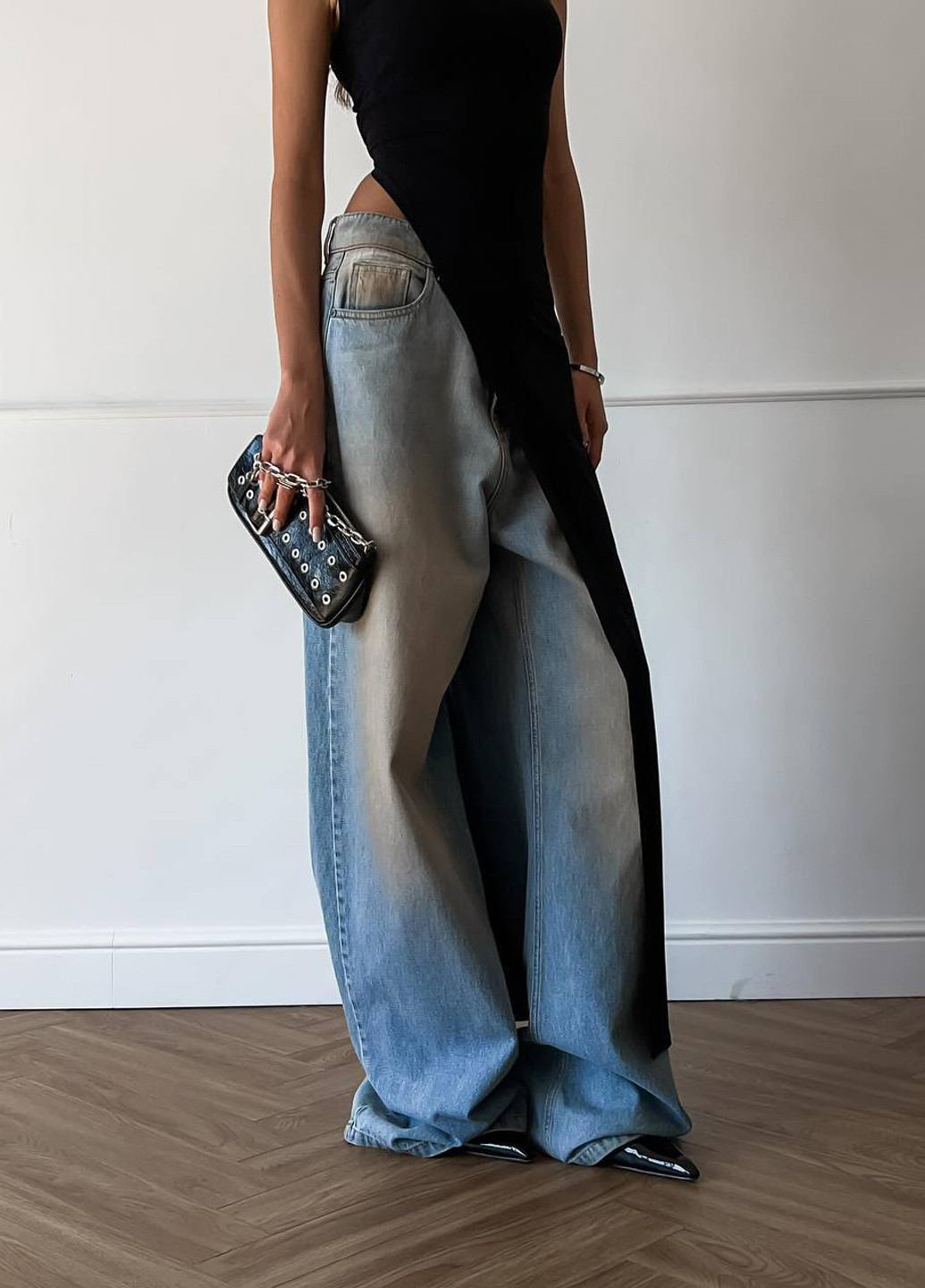 Чорна кежуал сукня сукня-майка Fashion однотонна