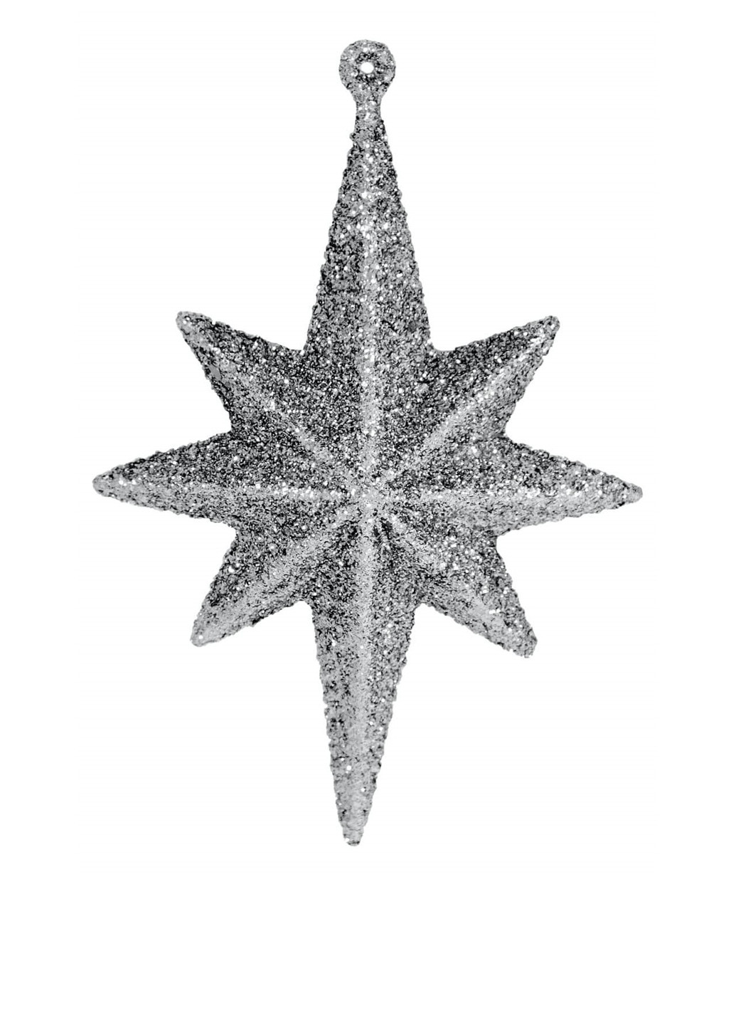 Ялинкова іграшка Різдвяна зірка, 12 см Seta Decor (286236483)