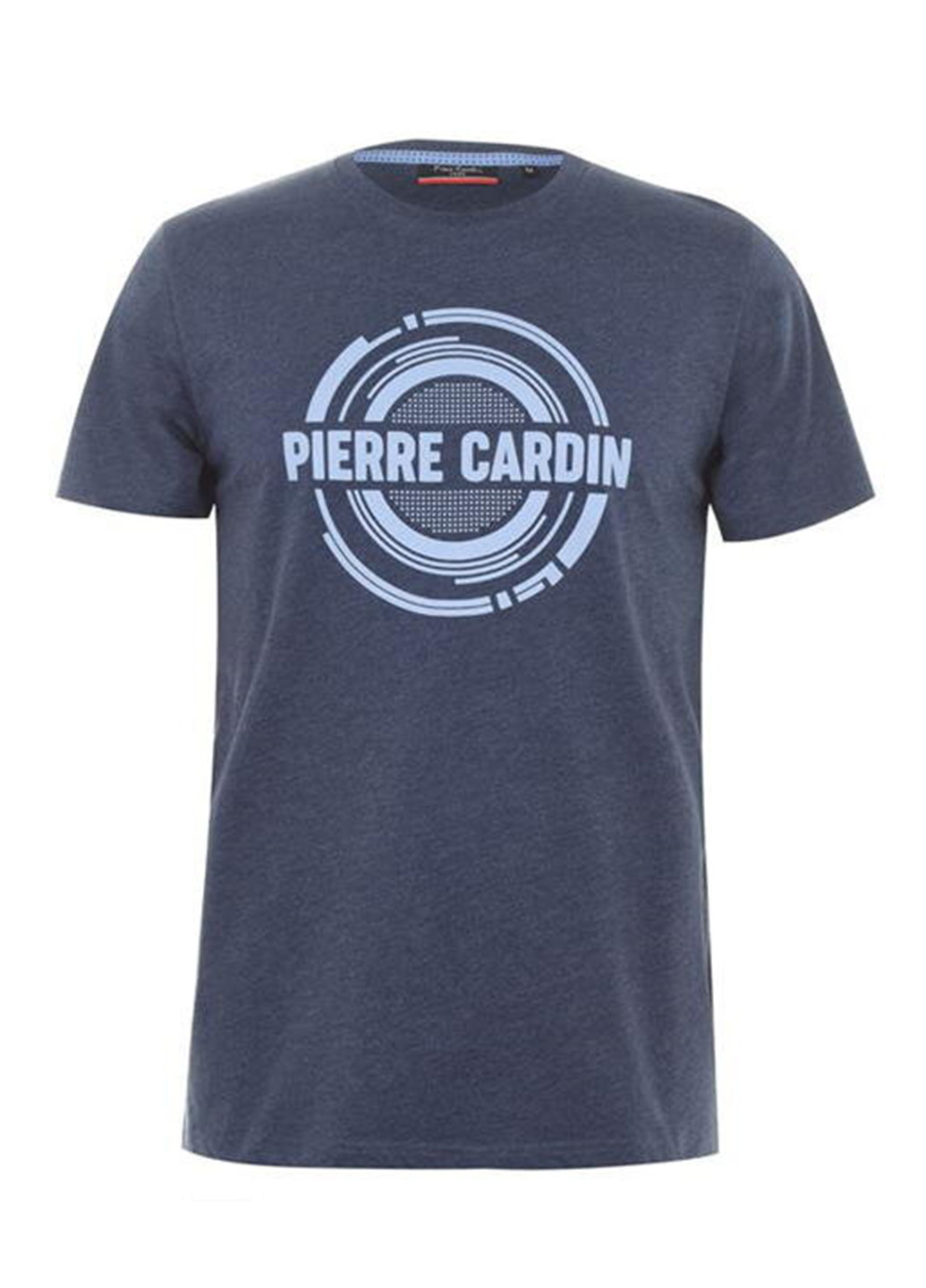 Серо-синяя футболка Pierre Cardin