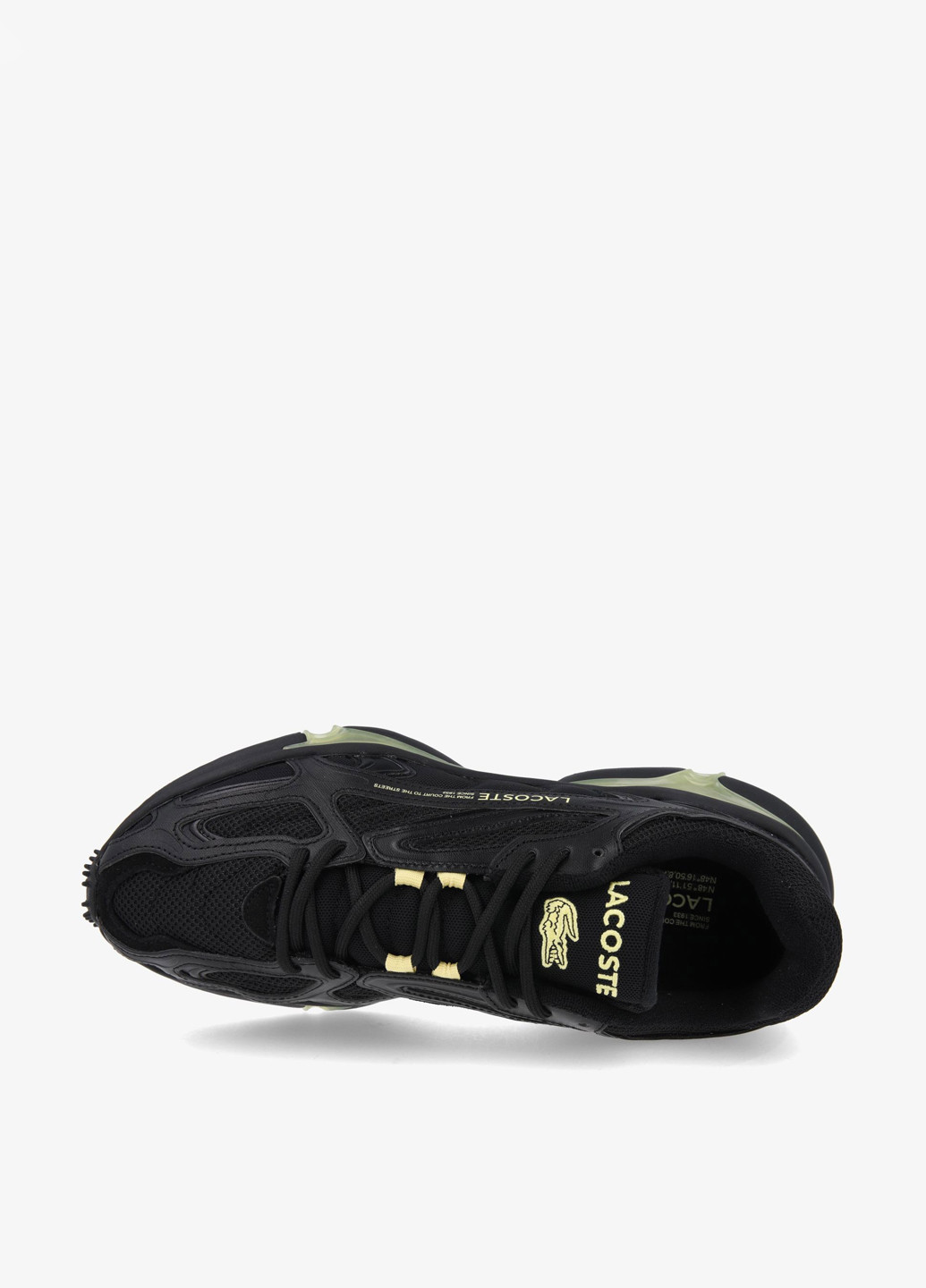 Чорні Осінні кросівки Lacoste L003 2K24