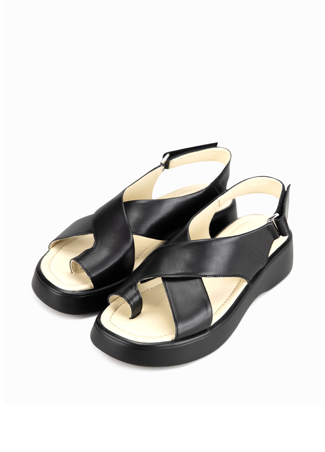 Черные босоножки vm villomi на липучке